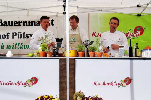 tolle Kochshow zum Ostelbischen Bauernmarkt